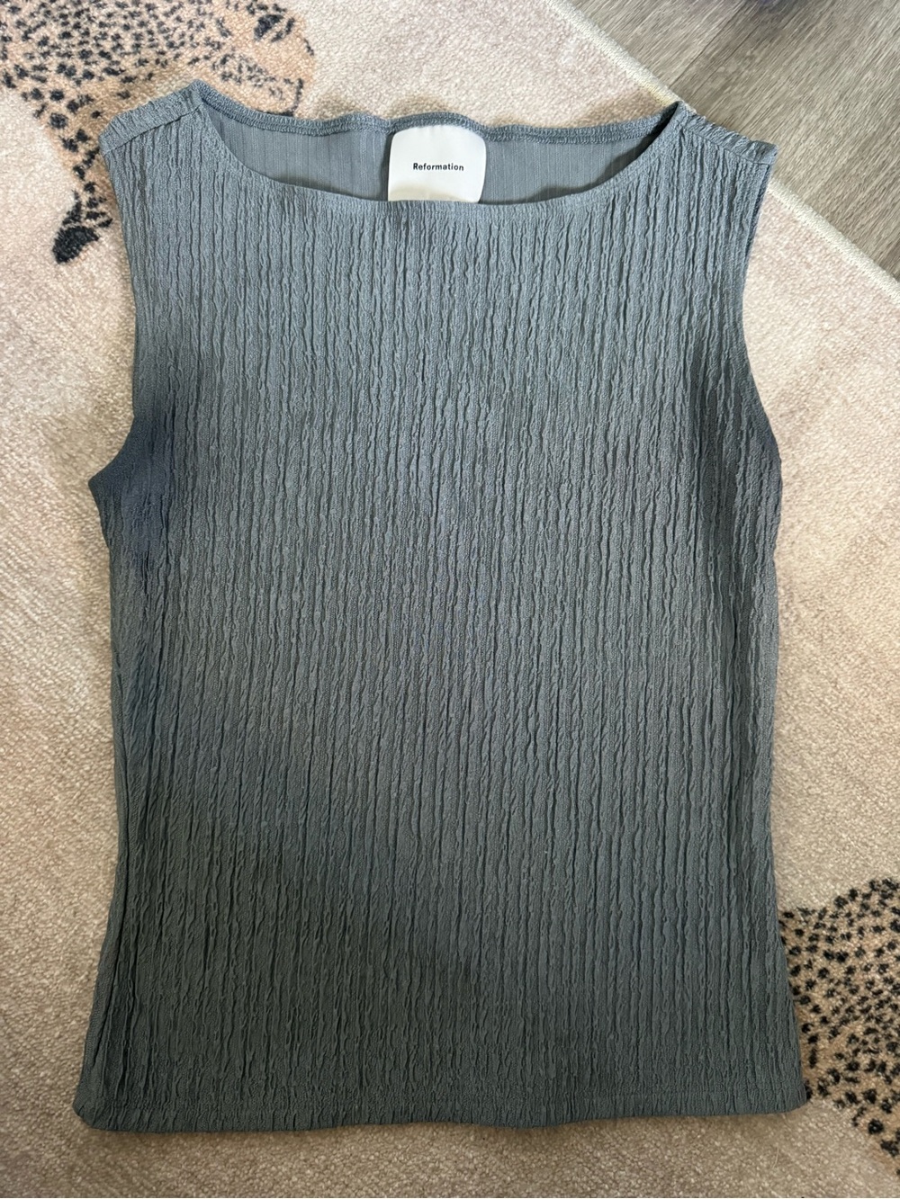 Reformation dusk knit top